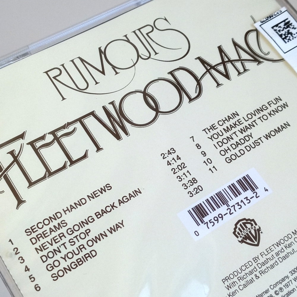 Fleetwood Mac Rumours Music CD New Sealed - Picture 4 of 5